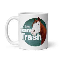 Team Trash Mug by Lady Malin - front