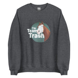 Team Trash Sweatshirt by Lady Malin - Dark Heather
