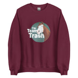 Team Trash Sweatshirt by Lady Malin - Maroon