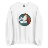 Team Trash Sweatshirt by Lady Malin - White
