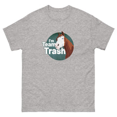 Team Trash T-Shirt by Lady Malin - Sport Grey