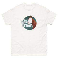 Team Trash T-Shirt by Lady Malin - White